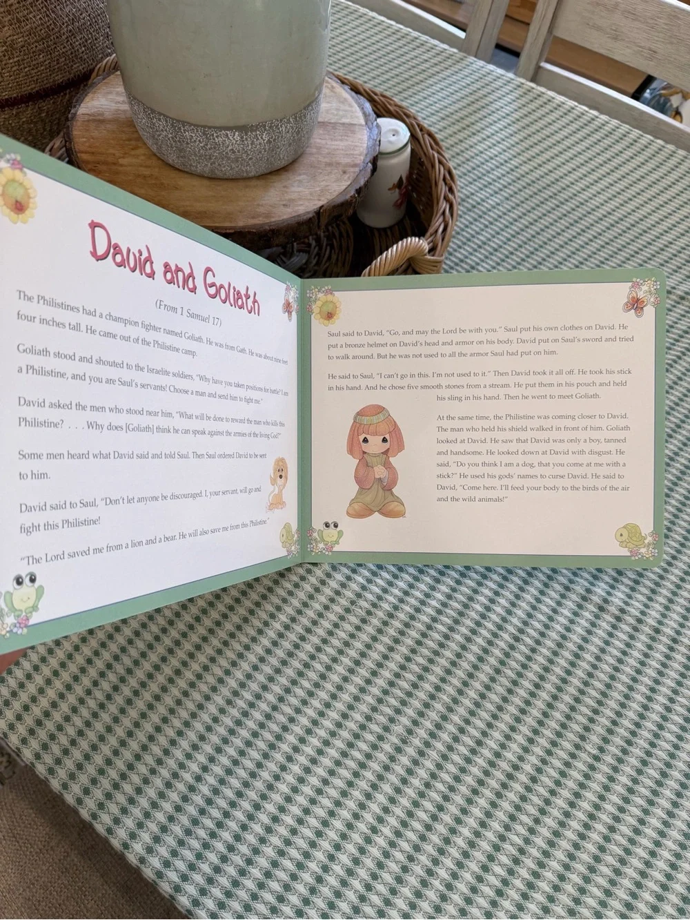 Precious Moments Bible Classics Kids Board Book - Christianity Jesus Learning
